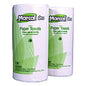 Marcal 100% Premium Recycled Kitchen Roll Towels, 2-Ply, 11 x 8.8, White, 12 Rolls/Carton (250HC)