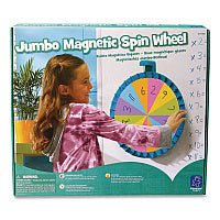 Educational Insights Jumbo Magnetic Spin Wheel, 16" Diameter, Ages 3 and Up (1769)