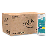 24/7 Life Premium Kitchen Paper Towels, 2-ply, White, 110 Sheets, 15 Rolls (247LIFEKRT)