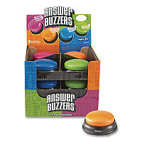 Learning Resources Answer Buzzers, Ages 3 and Up, 12 Buzzers (LER3777)
