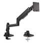 AbilityOne 7110017256060, SKILCRAFT Gas-Spring Ergonomic Monitor Arm, For 49" Monitors, 360 deg Rotation/90 deg Tilt, BK,Supports 44 lbs