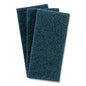 Boardwalk Medium-Duty Scrub Pad, 4.62 x 10, Blue, 10/Carton (402B)