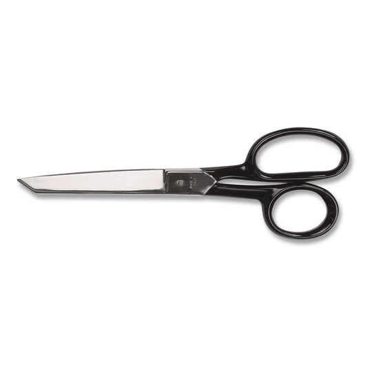 Westcott Forged Steel Standard Scissors, 8" Long, Straight Black Handle (10260)