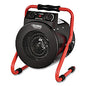 Global Industrial Portable Electric Space Heater, 1,500 W, 11.25 x 14.75 x 17.5, Black (653579)
