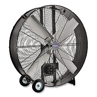 Global Industrial 48" Portable Drum Blower Fan, Black (600555)