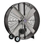 Global Industrial 48" Portable Drum Blower Fan, Black (600555)