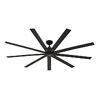 Global Industrial Industrial Ceiling Fan, 72", 6 Speeds, 9,400 CFM, Black (293047)