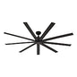 Global Industrial Industrial Ceiling Fan, 72", 6 Speeds, 9,400 CFM, Black (293047)