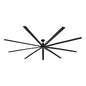 Global Industrial Industrial Ceiling Fan, 108", 6 Speeds, 20,000 CFM, Black (293049)