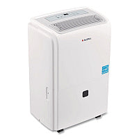 Global Industrial Portable Dehumidifier with Pump and Wi-Fi, 9.62 x 11.62 x 19.87, White (246733)