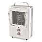 Global Industrial Portable Milkhouse Style Electric Heater, 1,500 W, 8 x 10.25 x 15.75, White (246098)