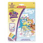 Crayola Bluey Color and Erase Reusable Puzzle Set with (12) Two-Sided Puzzle Pieces and (4) Markers, Ages 3 and Up, 16 Pieces (811552)