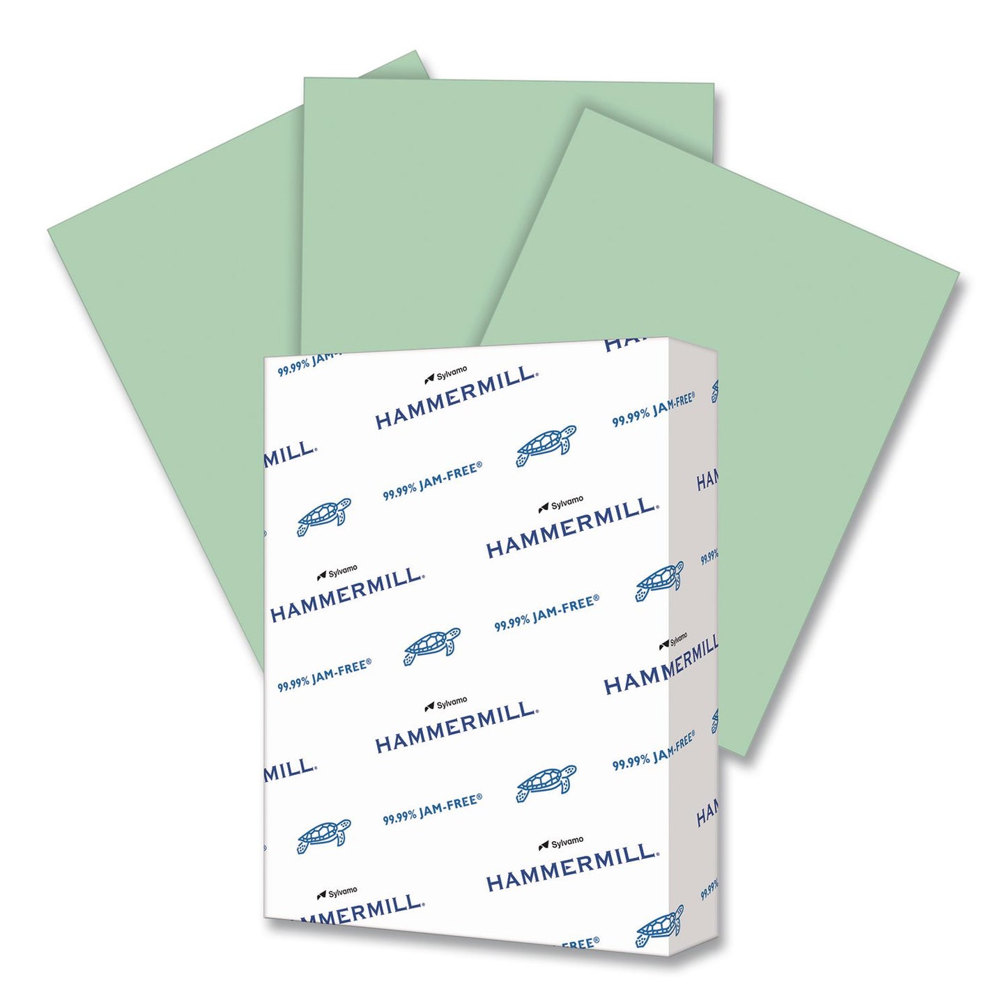 Hammermill Colors Print Paper, 24 lb Bond Weight, 8.5 x 11, Green, 500/Ream (813341)