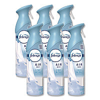 Febreze AIR, Linen and Sky, 8.1 oz Aerosol Spray, 6/Carton (19938)
