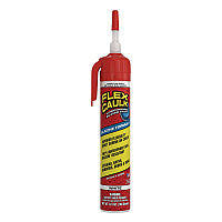 Flex Seal Flex Caulk Hi-Performance Silicone Caulk, 6.5 oz Aerosol Can, Dries White, 4/Carton (US600WHT200)