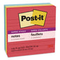 Post-it Pads in Playful Primary Colors, Note Ruled, 4" x 4", 90 Sheets/Pad, 4 Pads/Pack (6754SSAN)