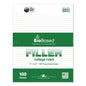 Roaring Spring Heavyweight BioBased Filler Paper, Side: 3-Hole, 8.5 x 11, Medium/College Rule, 100/Pack (13986)