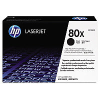 HP 80X, (CF280X) High-Yield Black Original LaserJet Toner Cartridge