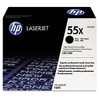 HP 55X, (CE255X) High-Yield Black Original LaserJet Toner Cartridge