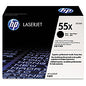 HP 55X, (CE255X) High-Yield Black Original LaserJet Toner Cartridge