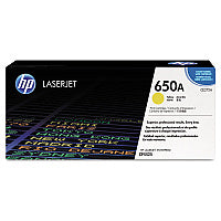 HP 650A, (CE272A) Yellow Original LaserJet Toner Cartridge