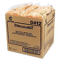 Chix Stretch 'n Dust Cloths, 11 5/8 x 24, Yellow, 40 Cloths/Pack, 10 Packs/Carton (0412)
