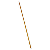 Rubbermaid Commercial Wood Threaded-Tip Broom/Sweep Handle, 0.94" dia x 60", Natural (6361)
