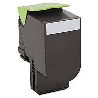 Lexmark 80C1XK0 Return Program Toner, 8,000 Page-Yield, Black