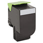 Lexmark 80C1XK0 Return Program Toner, 8,000 Page-Yield, Black