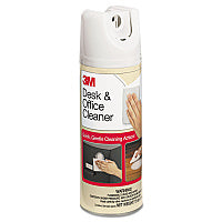 3M Desk and Office Spray Cleaner, 15 oz Aerosol Spray, 12/Carton (573CT)