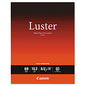 Canon PRO Luster Inkjet Photo Paper, 10.2 mil, 8.5 x 11, Luster White, 50/Pack (6211B004)