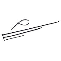Tatco Nylon Cable Ties, 11 x 0.19, 50 lb, Black, 500/Pack (22700)