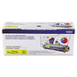 Brother TN225Y High-Yield Toner, 2,200 Page-Yield, Yellow