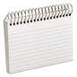 Oxford Spiral Index Cards, Ruled, 3 x 5, White, 50/Pack (40282)