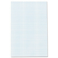 Ampad Quadrille Pads, Quadrille Rule (4 sq/in), 50 White (Standard 15 lb Bond) 11 x 17 Sheets (22037)