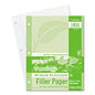 Pacon Ecology Filler Paper, 3-Hole, 8.5 x 11, Medium/College Rule, 150/Pack (3202)