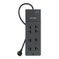 Belkin 8-Outlet Commercial Surge Protector - 8ft Cord - Gray