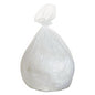Boardwalk High-Density Can Liners, 56 gal, 13 mic, 43" x 46", Natural, Perforated Roll, 20 Bags/Roll, 10 Rolls/Carton (434616)