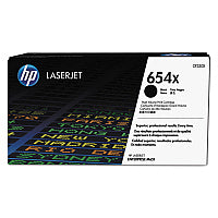 HP 654X, (CF330X) High-Yield Black Original LaserJet Toner Cartridge