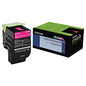 Lexmark 70C1XM0 Return Program Extra High-Yield Toner, 4,000 Page-Yield, Magenta