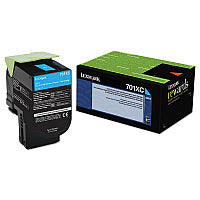 Lexmark 70C1XC0 Return Program Extra High-Yield Toner, 4,000 Page-Yield, Cyan