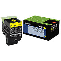 Lexmark 70C1XY0 Return Program Extra High-Yield Toner, 4,000 Page-Yield, Yellow