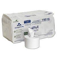 SofPull(R) Professional Mini Centerpull Toilet Paper, Septic Safe, 2-Ply, 500 Sheets/Roll, 16 Rolls/Carton (19516)