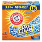 Arm & Hammer Power of OxiClean Powder Detergent, Fresh, 9.92 lb Box, 3/Carton (3320000108)