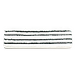 Horizontal Stripe Scrubbing Mop - Green/white Stripe, Pack Of 12 (M100018)