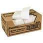 Chicopee Durawipe Shop Towels, 13 x 15, Z Fold, White, 100/Carton (8481)