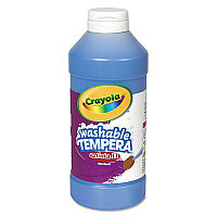 Crayola Artista II Washable Tempera Paint, Blue, 16 oz Bottle (543115042)