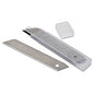 AbilityOne 5110016218439, SKILCRAFT Snap-Off Replacement Blades, 8 pt, 18 mm, 10/Pack