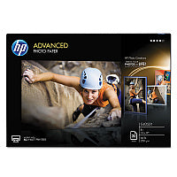 HP Advanced Photo Paper, 10.5 mil, 13 x 19, Glossy White, 20/Pack (CR696A)