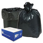 Classic Linear Low-Density Can Liners, 16 gal, 0.6 mil, 24" x 33", Black, 25 Bags/Roll, 20 Rolls/Carton (243115B)